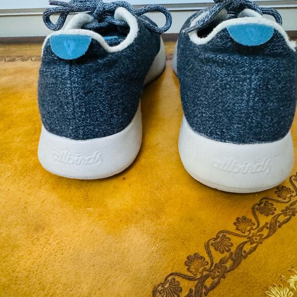 Allbirds Womens Wool Runners 0219 NV1 Gray Everday Sneakers Sz 8 Left Sz 9 Right - Picture 8 of 14